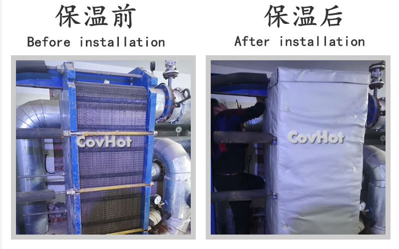板式<a href=http://www.ztjjw.com.cn/e/tags/?tagname=%E6%8D%A2%E7%83%AD%E5%99%A8%E4%BF%9D%E6%B8%A9 target=_blank class=infotextkey>換熱器保溫</a>套,板換保溫罩