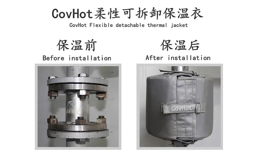 COVHOT?柔性可拆卸式<a href=http://www.ztjjw.com.cn/e/tags/?tagname=%E4%BF%9D%E6%B8%A9%E8%A1%A3 target=_blank class=infotextkey>保溫衣</a>,蒸汽系統(tǒng)節(jié)能,節(jié)能保溫