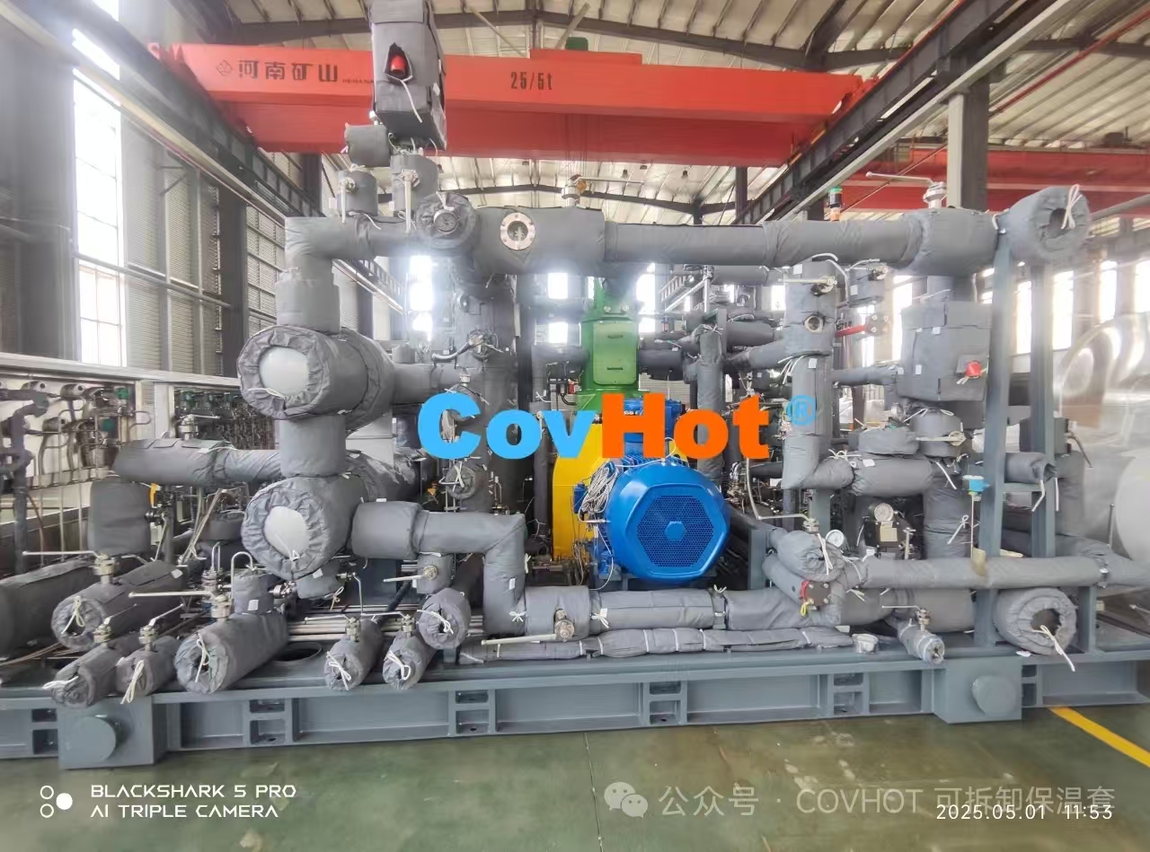 截止閥可拆卸保溫衣：化工領(lǐng)域閥門保溫的專屬解決方案